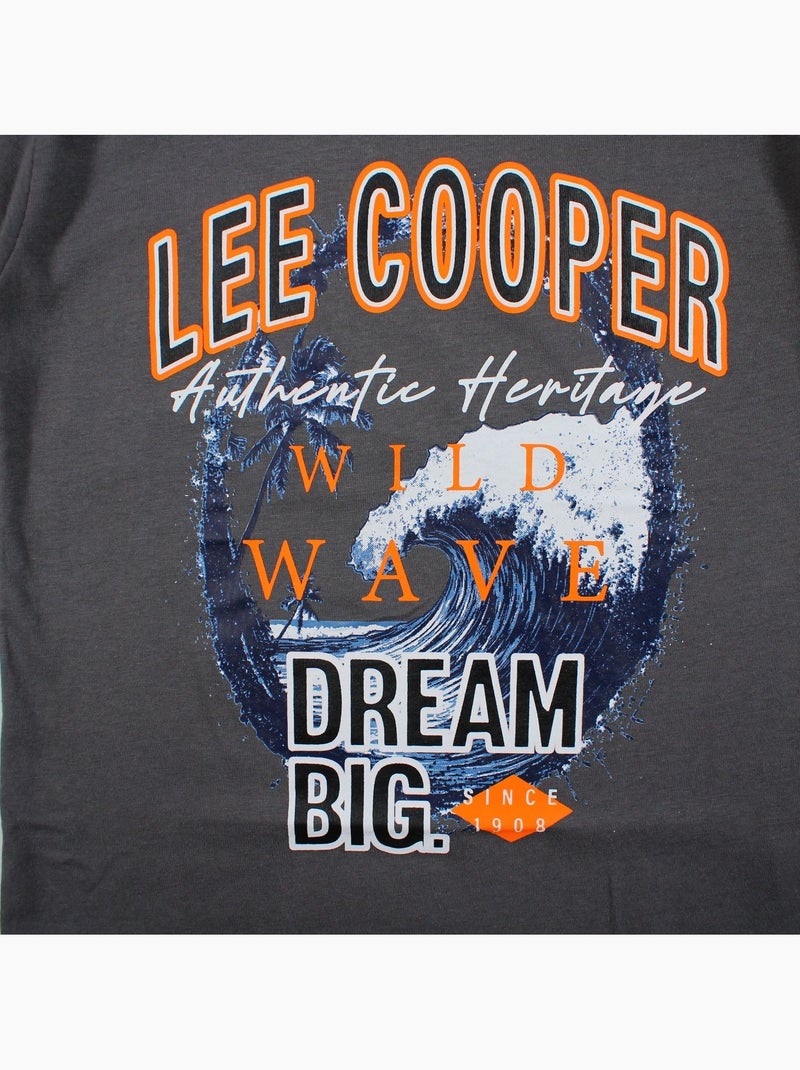 Lee Cooper - T shirt bambino a maniche corte dallo stile dinamico Grigio - Kiabi