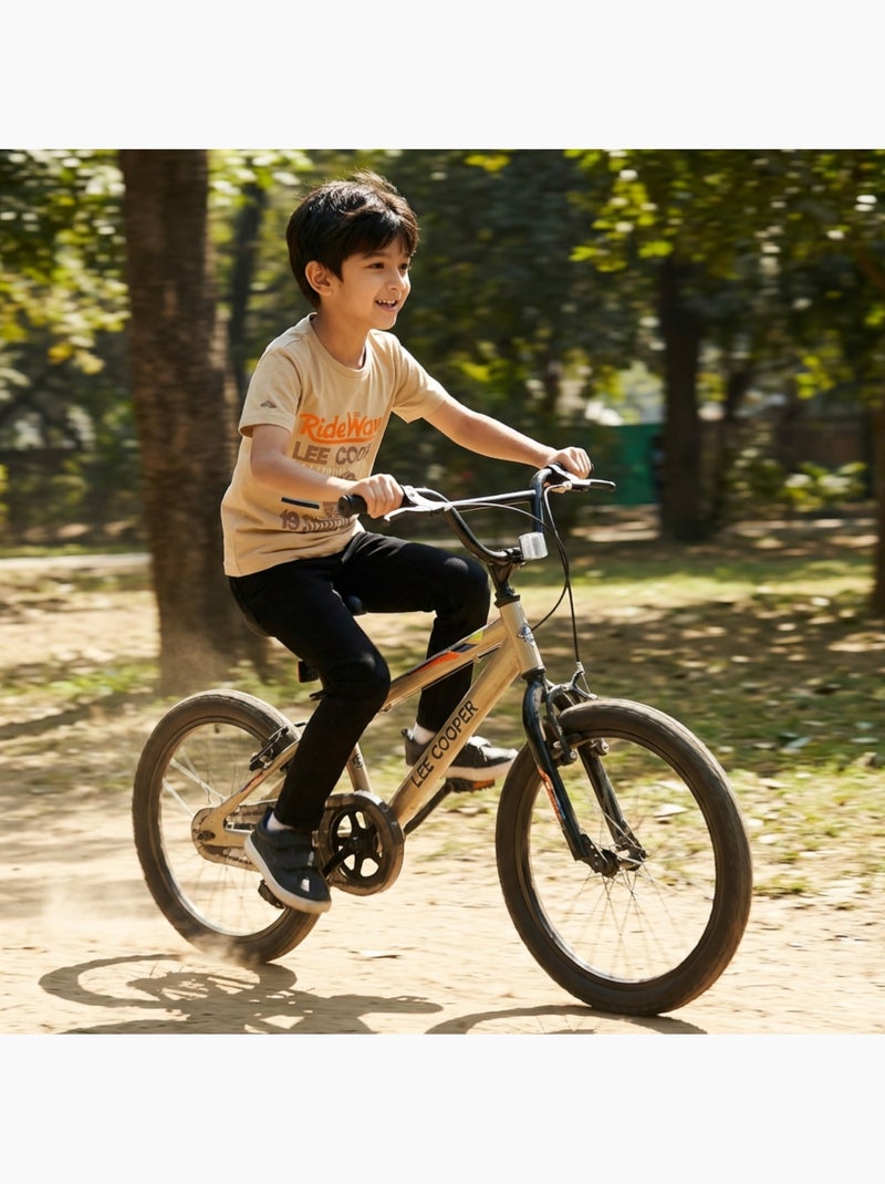 Lee Cooper - T shirt bambino a maniche corte dallo stile ispirato al mondo del surf Beige - Kiabi