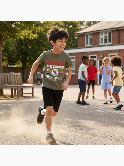 Lee Cooper - T shirt bambino a maniche corte dallo stile ispirato al mondo del surf - Kiabi