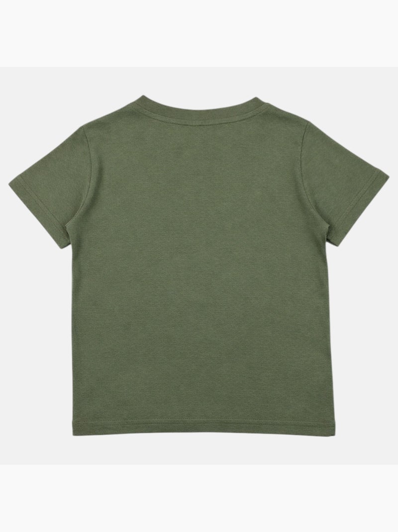 Lee Cooper - T shirt bambino a maniche corte dallo stile ispirato al mondo del surf Cachi - Kiabi