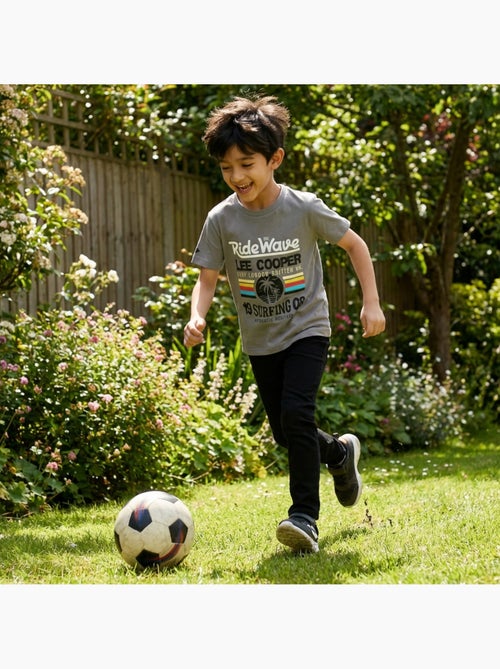 Lee Cooper - T shirt bambino a maniche corte dallo stile ispirato al mondo del surf - Kiabi