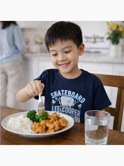Lee Cooper - T shirt bambino a maniche corte dallo stile urbano ispirato al mondo dello skateboard - Kiabi