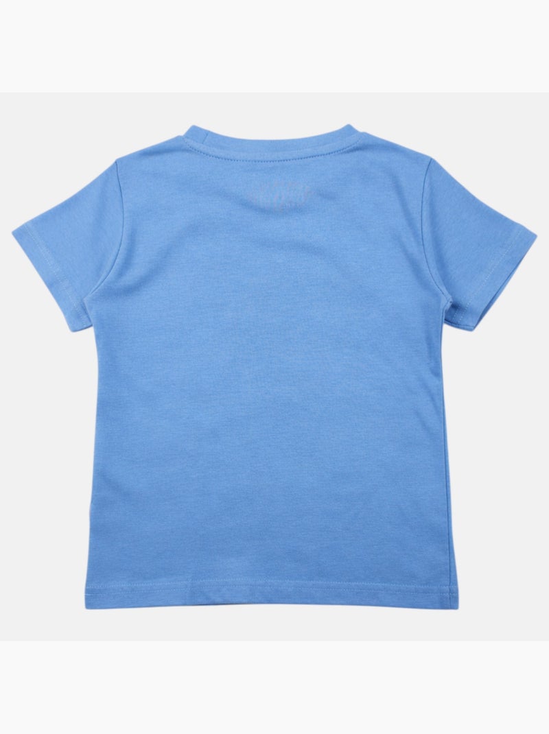 Lee Cooper - T shirt bambino a maniche corte dallo stile urbano ispirato al mondo dello skateboard Blu - Kiabi