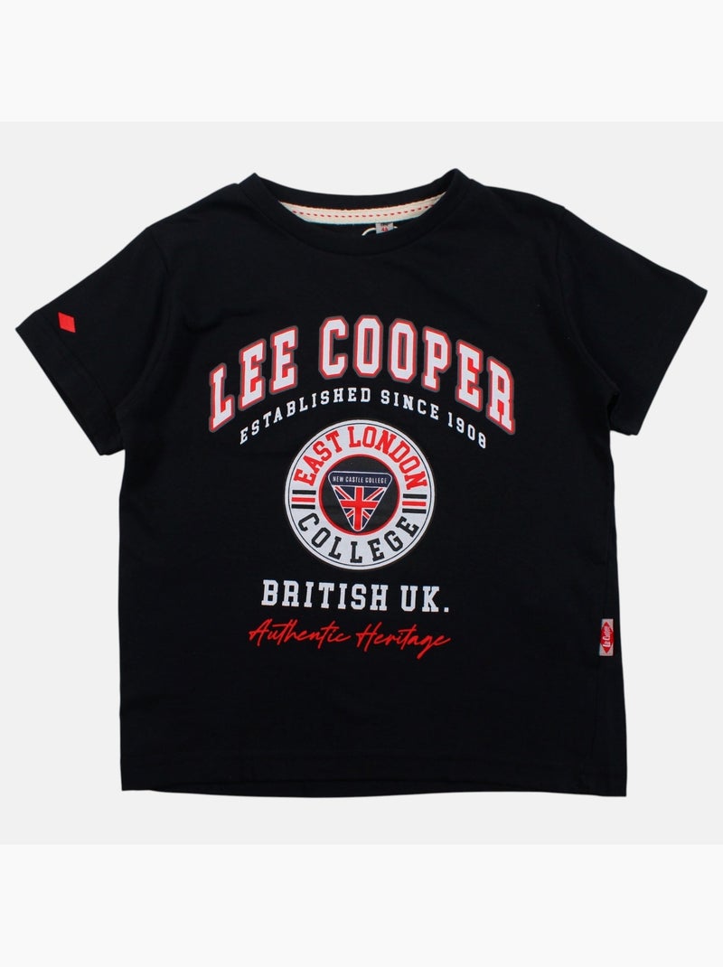 Lee Cooper - T shirt bambino a maniche corte Nero - Kiabi