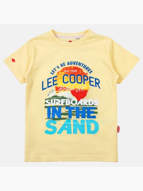 Lee Cooper - T-shirt da ragazzo a maniche corte con design colorato - Kiabi