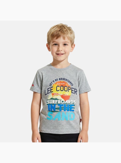 Lee Cooper - T-shirt da ragazzo a maniche corte con design colorato - Kiabi