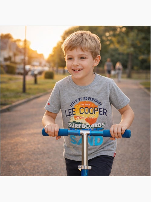 Lee Cooper - T-shirt da ragazzo a maniche corte con design colorato - Kiabi