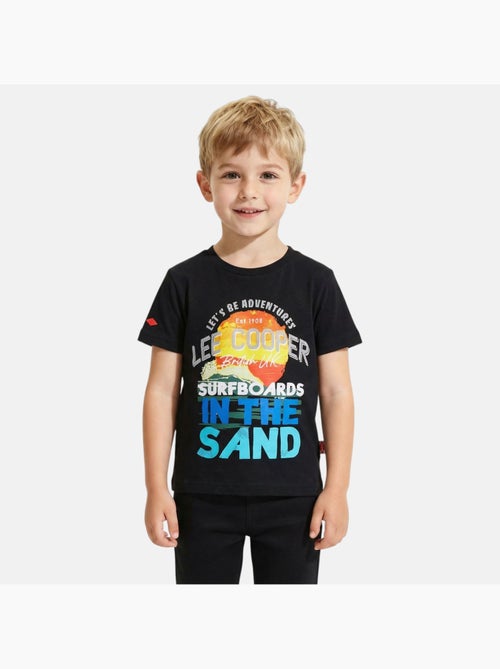 Lee Cooper - T-shirt da ragazzo a maniche corte con design colorato - Kiabi
