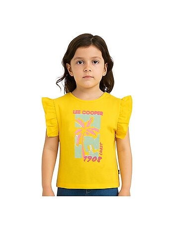Lee Cooper - T-shirt maniche corte bambina
