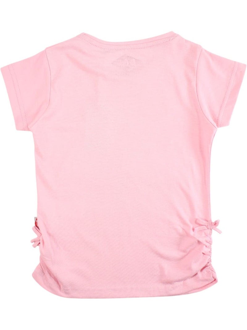 Lee Cooper - T-shirt maniche corte bambina Rosa chiaro - Kiabi