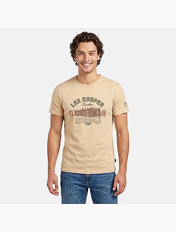 Lee Cooper - T shirt uomo a maniche corte