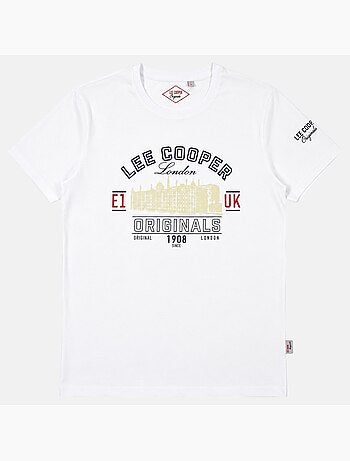Lee Cooper - T shirt uomo a maniche corte