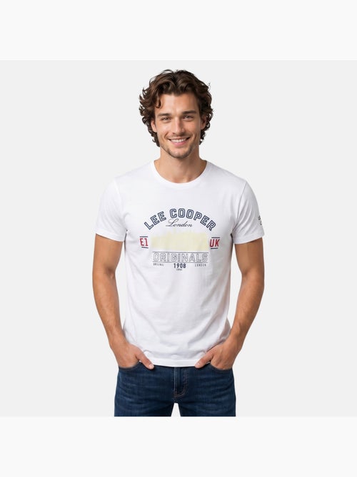 Lee Cooper - T shirt uomo a maniche corte - Kiabi Lee Cooper - T shirt uomo a maniche corte - Kiabi