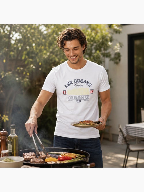 Lee Cooper - T shirt uomo a maniche corte - Kiabi Lee Cooper - T shirt uomo a maniche corte - Kiabi