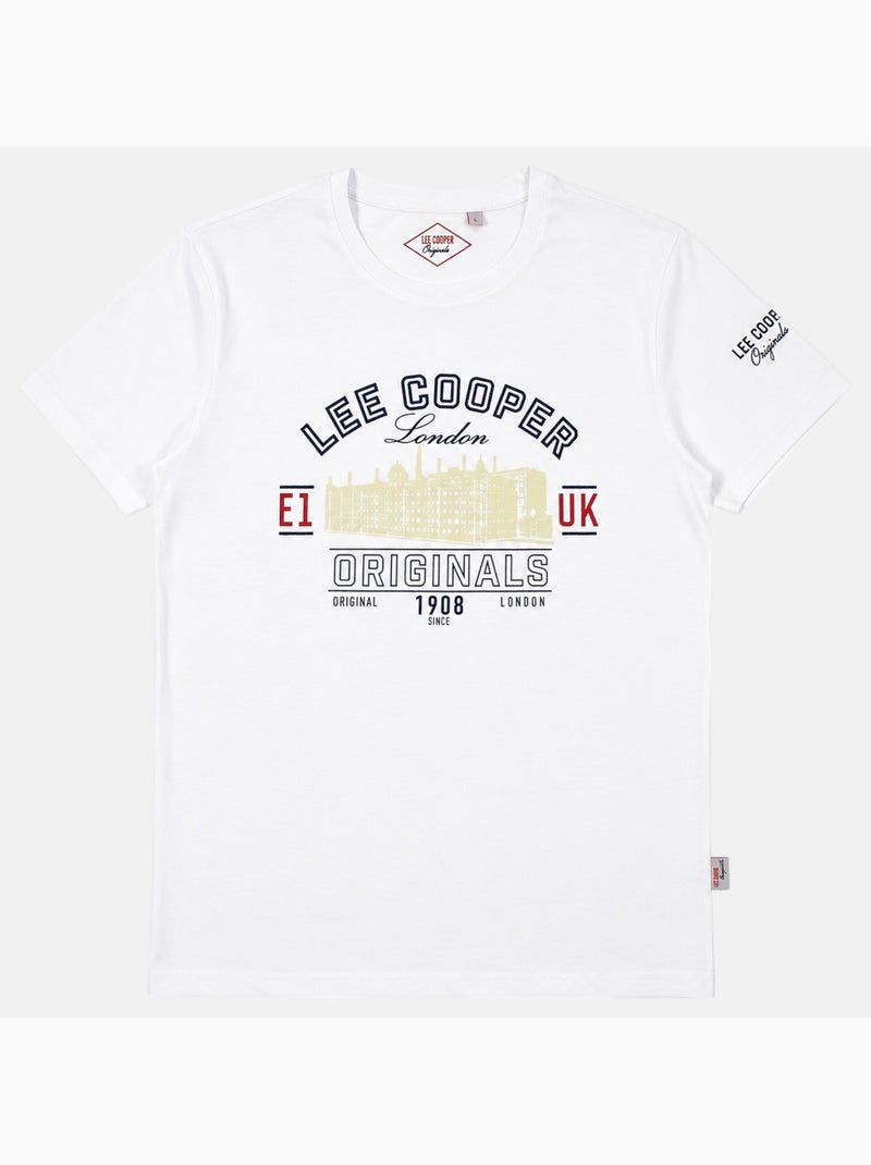Lee Cooper - T shirt uomo  a maniche corte Bianco - Kiabi