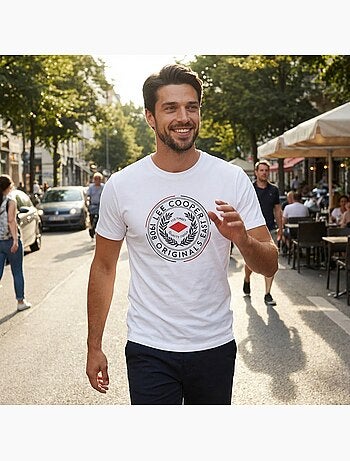 Lee cooper - t shirt uomo a maniche corte