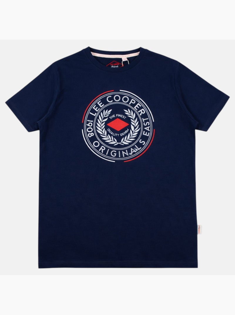Lee Cooper - T shirt uomo  a maniche corte Blu marino - Kiabi