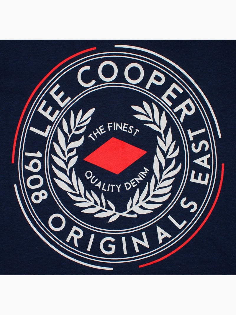 Lee Cooper - T shirt uomo  a maniche corte Blu marino - Kiabi