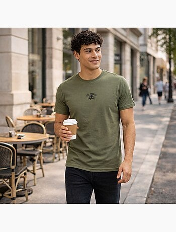 Lee Cooper - T shirt uomo a maniche corte