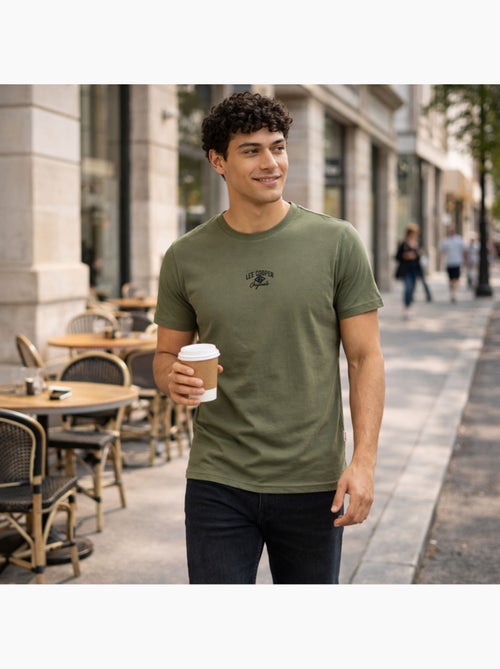 Lee Cooper - T shirt uomo a maniche corte - Kiabi Lee Cooper - T shirt uomo a maniche corte - Kiabi