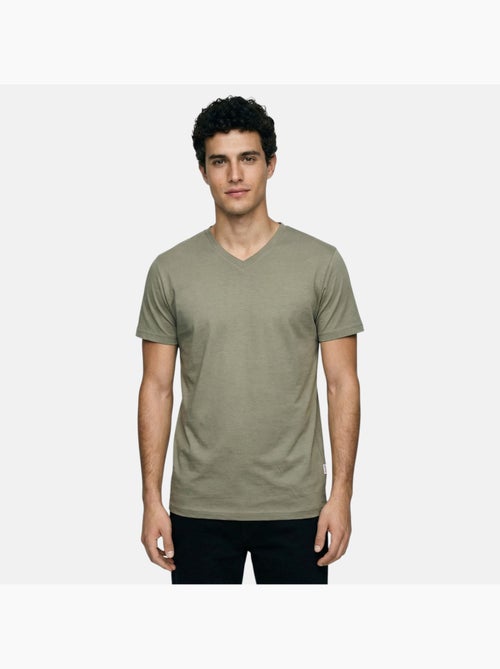 Lee Cooper - T-shirt uomo a maniche corte con scollo a V - Kiabi
