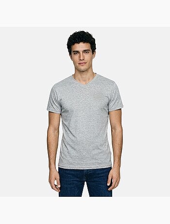 Lee Cooper - T-shirt uomo a maniche corte con scollo a V