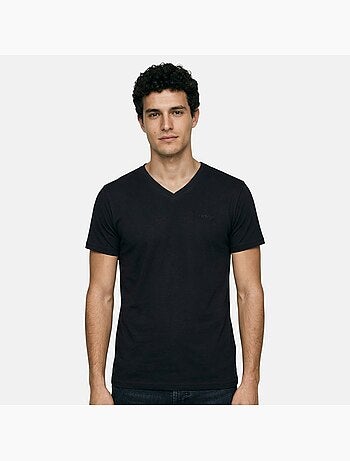 Lee Cooper - T-shirt uomo a maniche corte con scollo a V