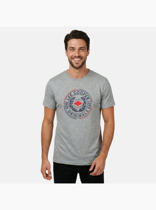 Lee Cooper - T shirt uomo a maniche corte - Kiabi Lee Cooper - T shirt uomo a maniche corte - Kiabi