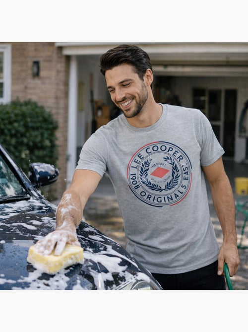 Lee Cooper - T shirt uomo a maniche corte - Kiabi Lee Cooper - T shirt uomo a maniche corte - Kiabi