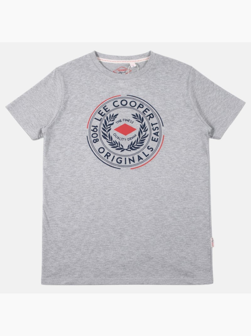 Lee Cooper - T shirt uomo  a maniche corte Grigio - Kiabi