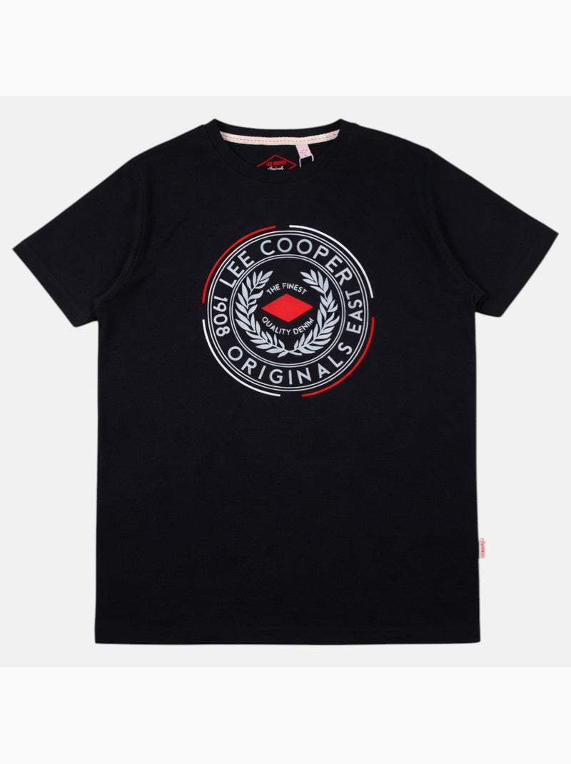 Lee Cooper - T shirt uomo  a maniche corte Nero - Kiabi