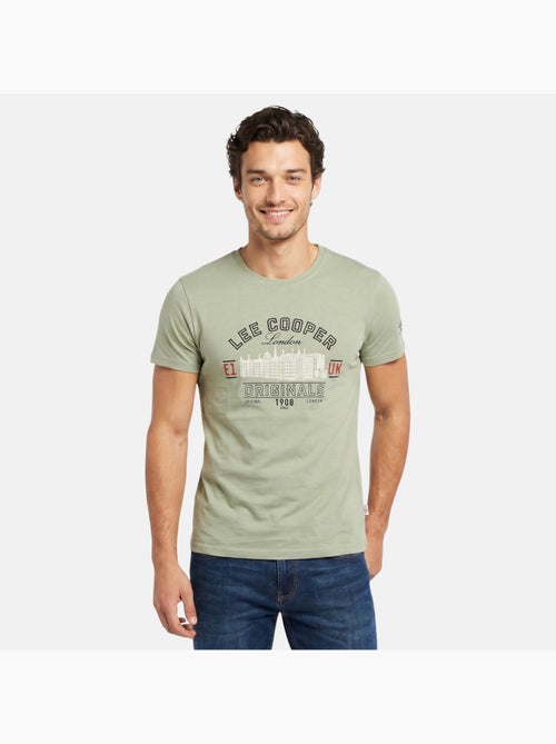Lee Cooper - T shirt uomo a maniche corte - Kiabi Lee Cooper - T shirt uomo a maniche corte - Kiabi