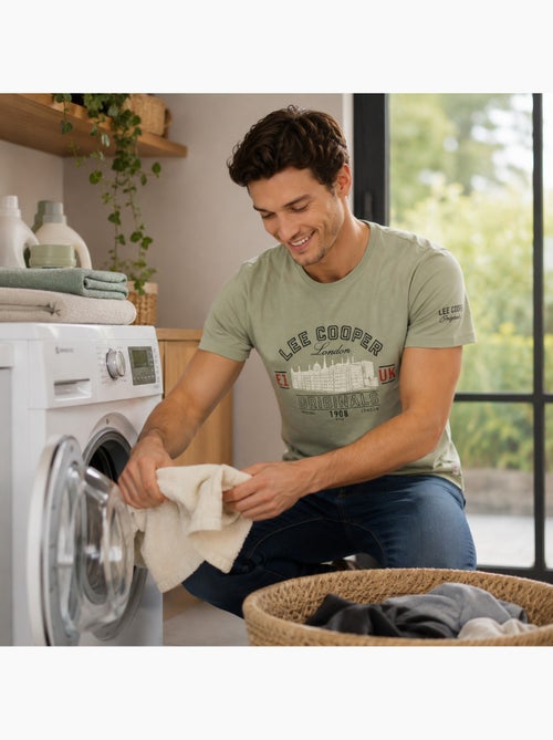 Lee Cooper - T shirt uomo a maniche corte - Kiabi Lee Cooper - T shirt uomo a maniche corte - Kiabi