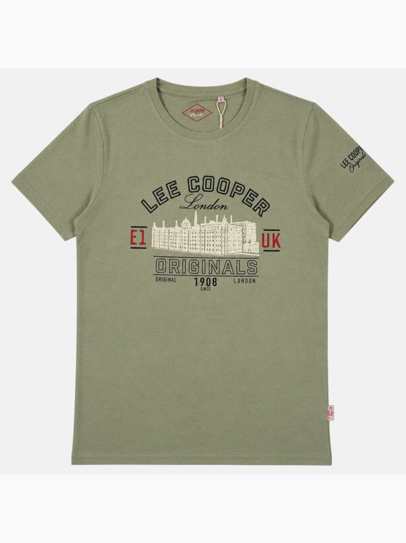 Lee Cooper - T shirt uomo  a maniche corte Verde - Kiabi