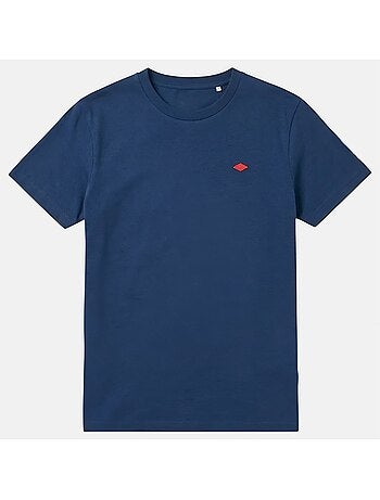 Lee Cooper - T-shirt uomo blu navy maniche corte collo rotondo