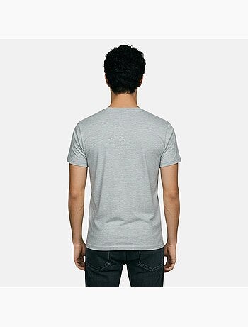 Lee Cooper - T-shirt uomo grigio maniche corte collo rotondo