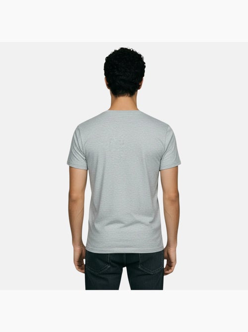Lee Cooper - T-shirt uomo grigio maniche corte collo rotondo - Kiabi