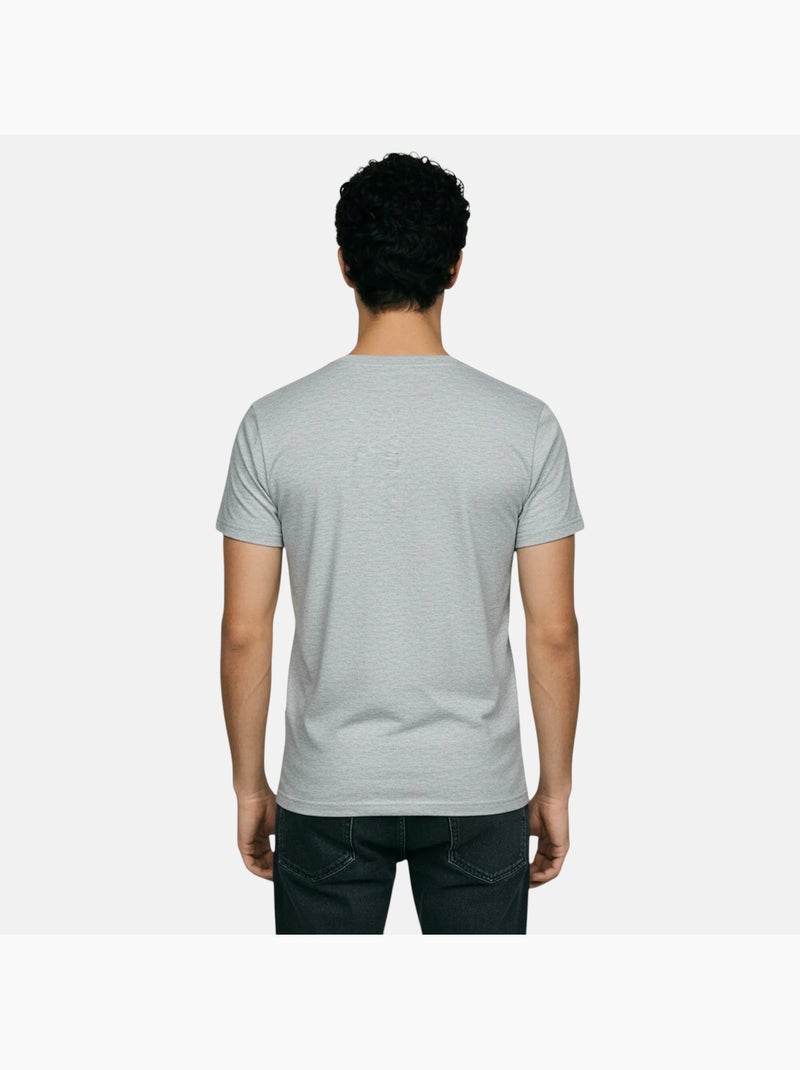 Lee Cooper - T-shirt uomo grigio maniche corte collo rotondo Grigio - Kiabi