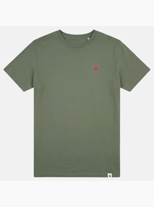 Lee Cooper - T-shirt uomo kaki maniche corte collo rotondo - Kiabi