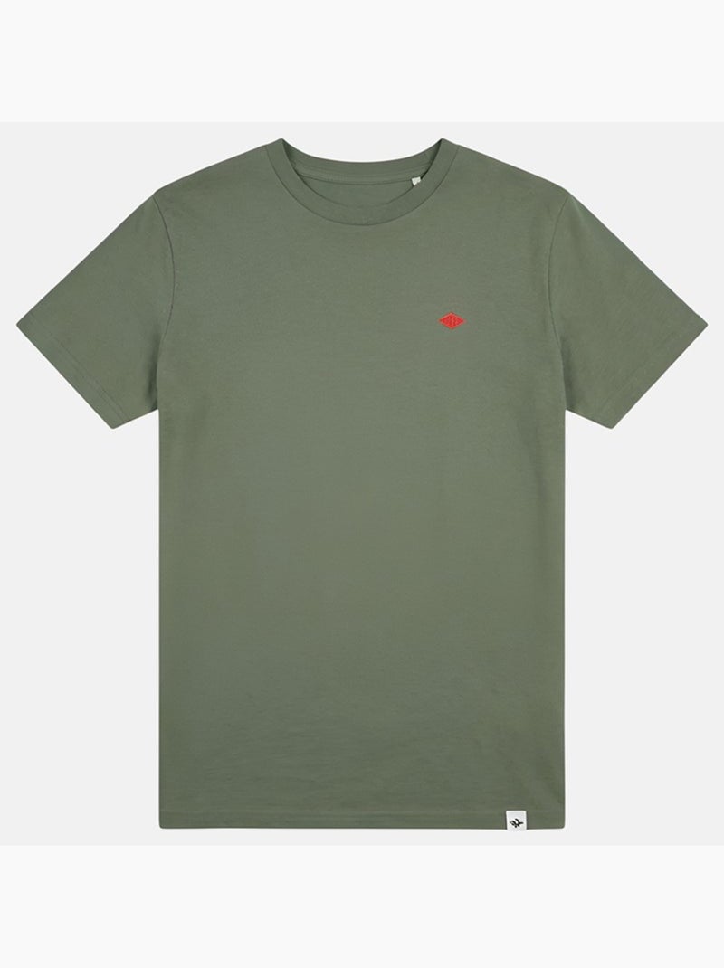 Lee Cooper - T-shirt uomo kaki maniche corte collo rotondo Verde - Kiabi