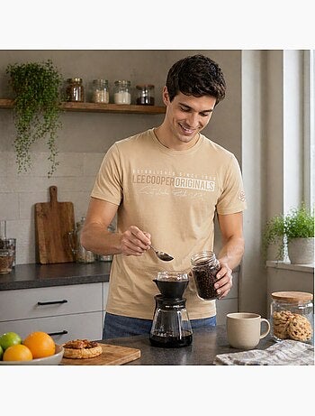 Lee Cooper - T-shirt uomo LEE COOPER a maniche corte