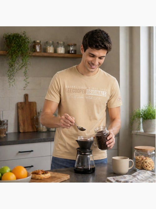Lee Cooper - T-shirt uomo LEE COOPER a maniche corte - Kiabi Lee Cooper - T-shirt uomo LEE COOPER a maniche corte - Kiabi