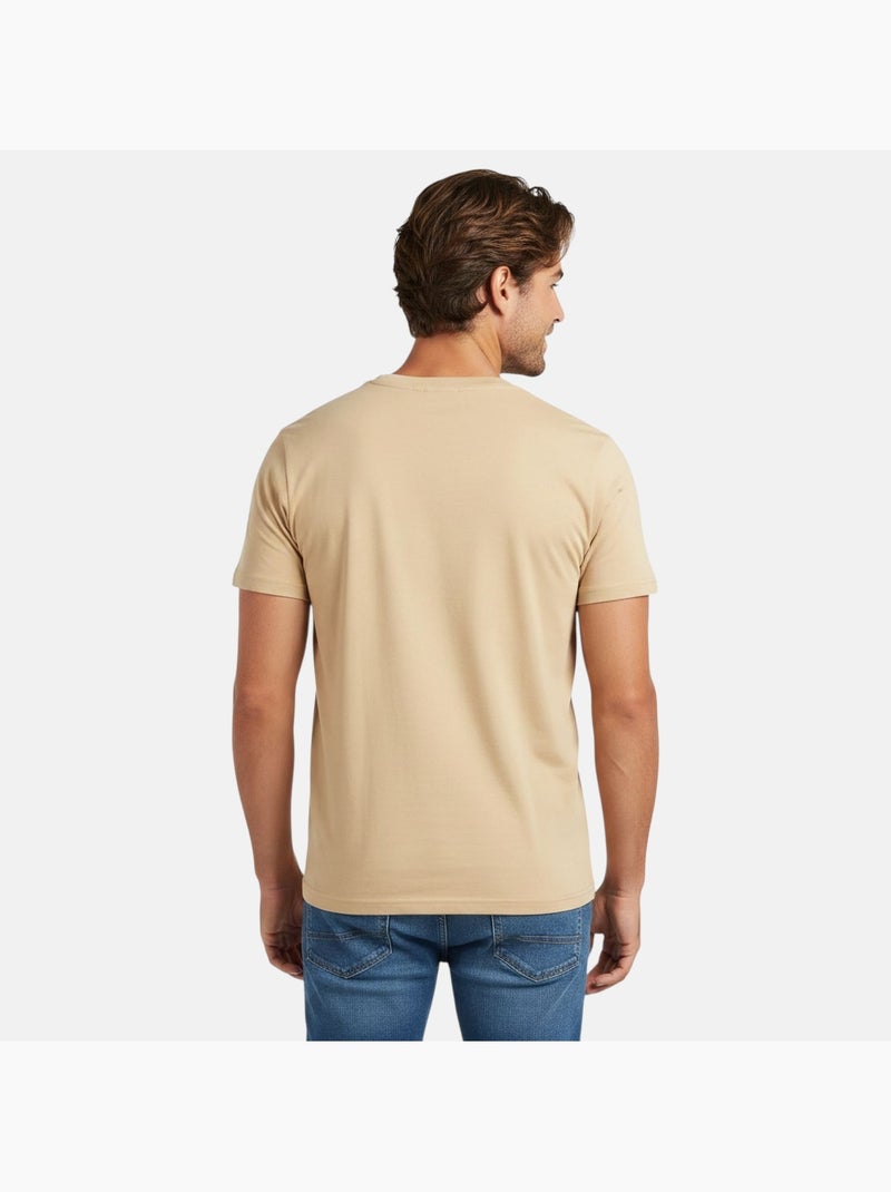 Lee Cooper - T-shirt uomo LEE COOPER a maniche corte Beige - Kiabi