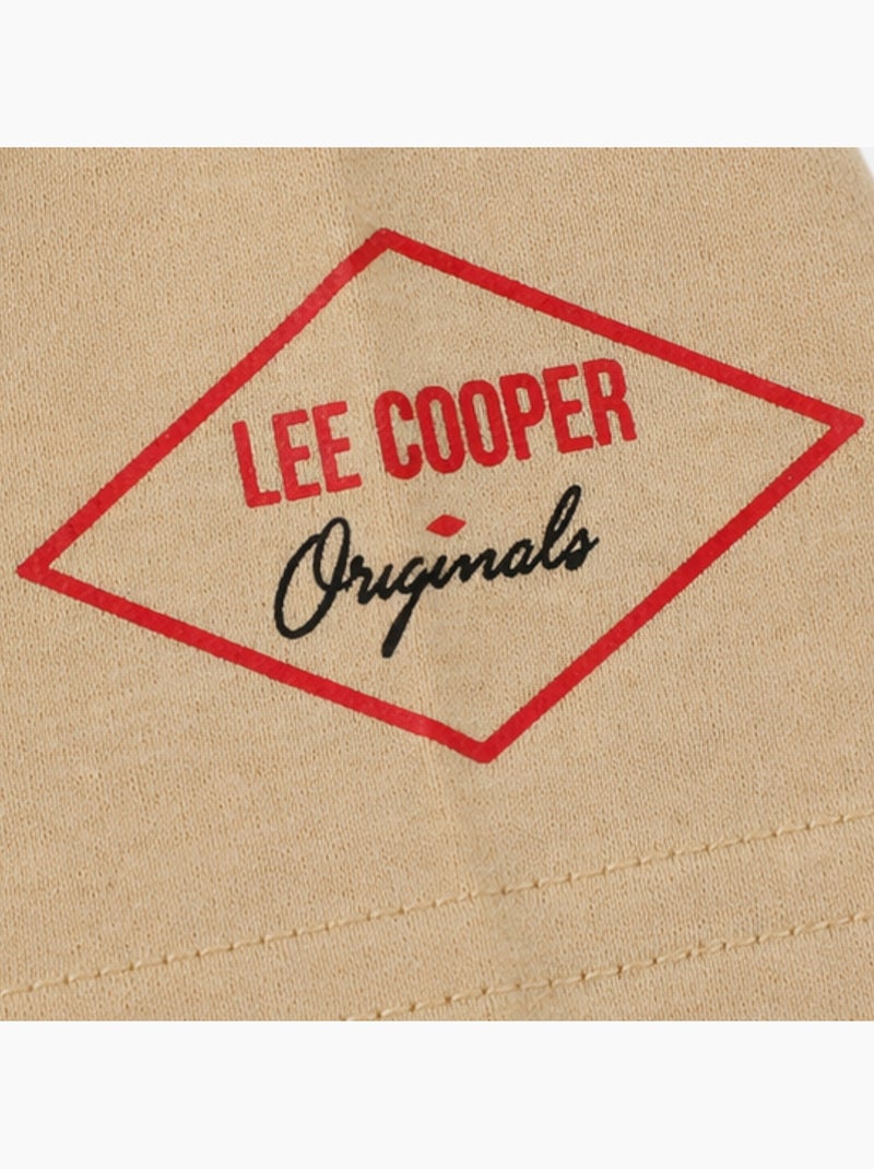 Lee Cooper - T-shirt uomo LEE COOPER a maniche corte Beige - Kiabi
