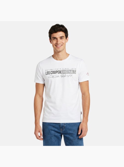Lee Cooper - T-shirt uomo LEE COOPER a maniche corte - Kiabi Lee Cooper - T-shirt uomo LEE COOPER a maniche corte - Kiabi