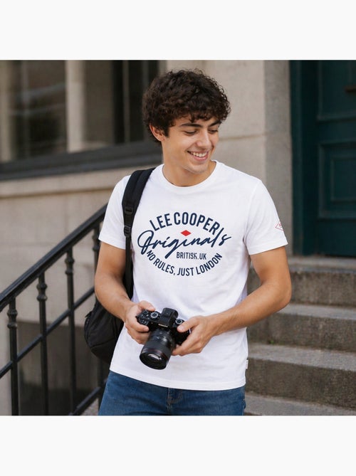 Lee Cooper - T-shirt uomo LEE COOPER a maniche corte - Kiabi Lee Cooper - T-shirt uomo LEE COOPER a maniche corte - Kiabi