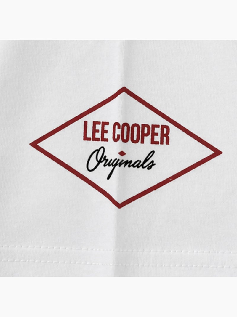 Lee Cooper - T-shirt uomo LEE COOPER a maniche corte Bianco - Kiabi