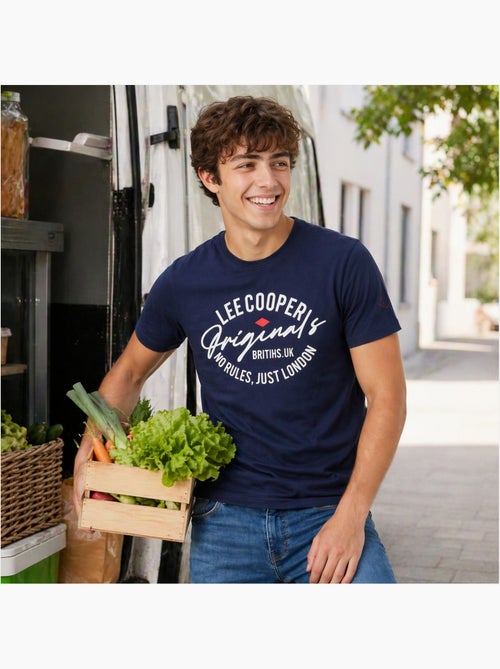 Lee Cooper - T-shirt uomo LEE COOPER a maniche corte - Kiabi Lee Cooper - T-shirt uomo LEE COOPER a maniche corte - Kiabi