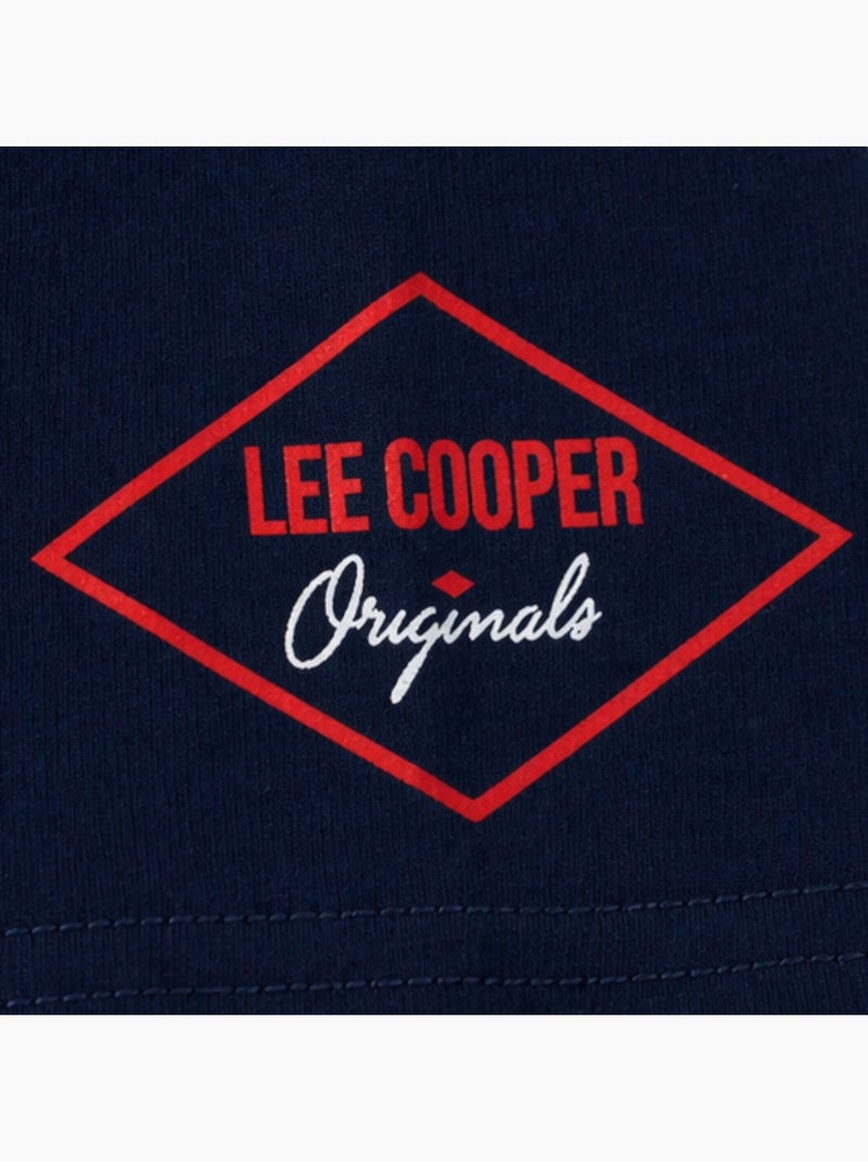 Lee Cooper - T-shirt uomo LEE COOPER a maniche corte Blu marino - Kiabi