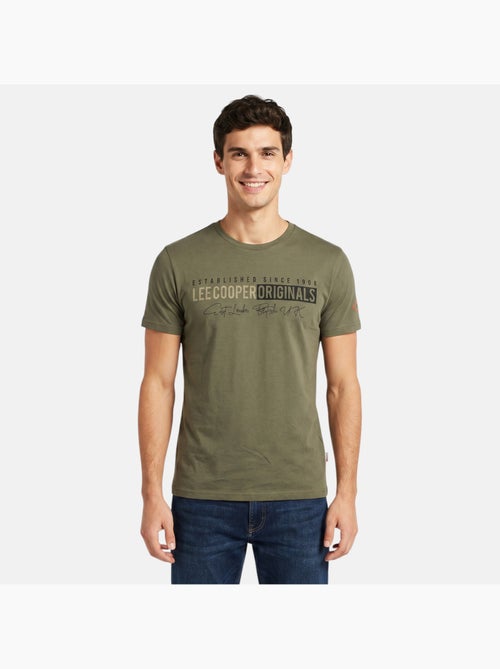 Lee Cooper - T-shirt uomo LEE COOPER a maniche corte - Kiabi Lee Cooper - T-shirt uomo LEE COOPER a maniche corte - Kiabi
